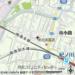 和歌山県和歌山市市小路126周辺の地図