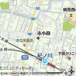 和歌山県和歌山市市小路155-17周辺の地図