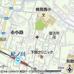 和歌山県和歌山市市小路56周辺の地図
