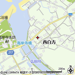 香川県仲多度郡多度津町西白方448周辺の地図