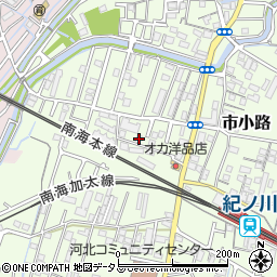 和歌山県和歌山市市小路126-12周辺の地図