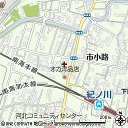 和歌山県和歌山市市小路125周辺の地図