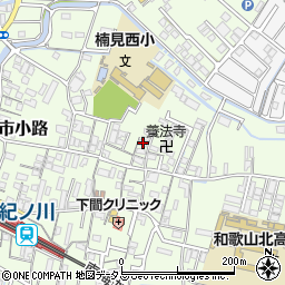和歌山県和歌山市市小路34周辺の地図