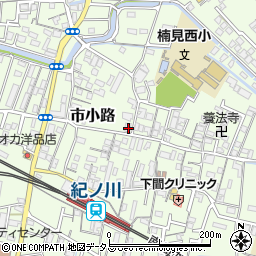 和歌山県和歌山市市小路76-1周辺の地図