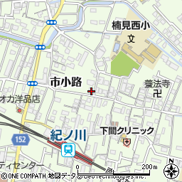 和歌山県和歌山市市小路76周辺の地図