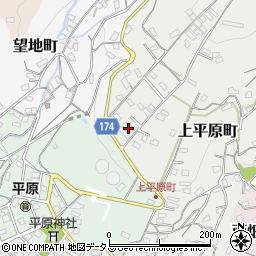 広島県呉市上平原町13-46周辺の地図