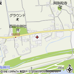 ワコン打田工場周辺の地図
