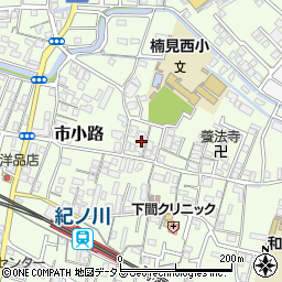 和歌山県和歌山市市小路55周辺の地図