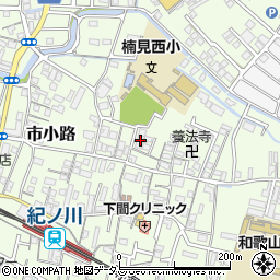 和歌山県和歌山市市小路43周辺の地図