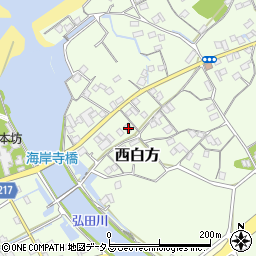 香川県仲多度郡多度津町西白方428-3周辺の地図