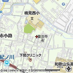和歌山県和歌山市市小路33周辺の地図