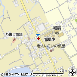 城辰小学校周辺の地図
