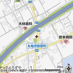 香川銀行郡家支店 ＡＴＭ周辺の地図