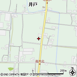 香川県木田郡三木町井戸2100周辺の地図