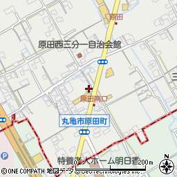 有限会社赤帽讃岐運送周辺の地図