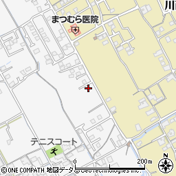香川県丸亀市郡家町1673-12周辺の地図