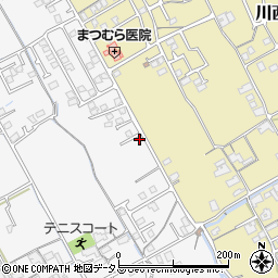 香川県丸亀市郡家町1673-4周辺の地図