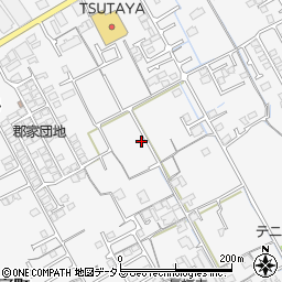 香川県丸亀市郡家町1880周辺の地図