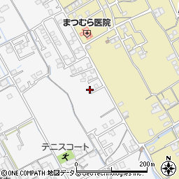 香川県丸亀市郡家町1673-8周辺の地図