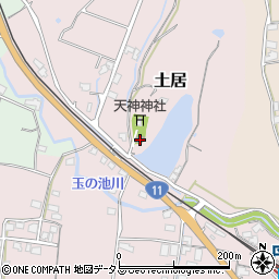 香川県東かがわ市土居516周辺の地図