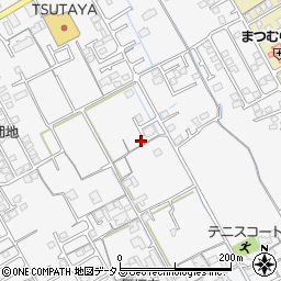 香川県丸亀市郡家町1832-7周辺の地図