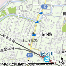 和歌山県和歌山市市小路93-4周辺の地図