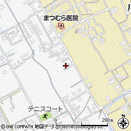 香川県丸亀市郡家町1673-7周辺の地図