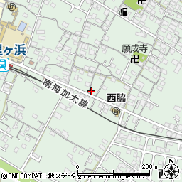 和歌山市立保育所西脇保育所周辺の地図