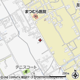 香川県丸亀市郡家町1673-6周辺の地図