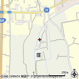 和歌山県紀の川市窪46周辺の地図