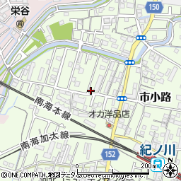 和歌山県和歌山市市小路100-3周辺の地図