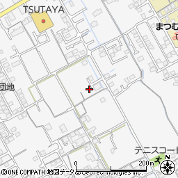 香川県丸亀市郡家町1832-6周辺の地図