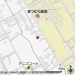 香川県丸亀市郡家町1731-6周辺の地図