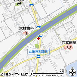 香川県丸亀市郡家町2713-5周辺の地図