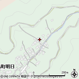 愛媛県今治市大三島町明日696周辺の地図