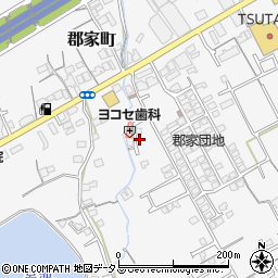 香川県丸亀市郡家町2057-5周辺の地図