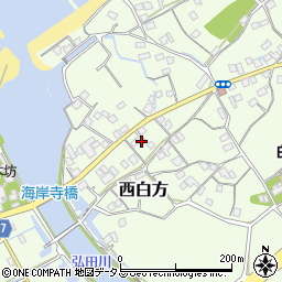香川県仲多度郡多度津町西白方409周辺の地図