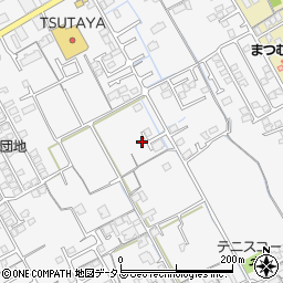 香川県丸亀市郡家町1832-5周辺の地図