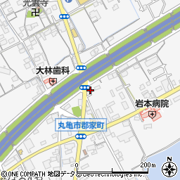 香川県丸亀市郡家町2712-1周辺の地図
