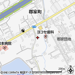 香川県丸亀市郡家町2533周辺の地図