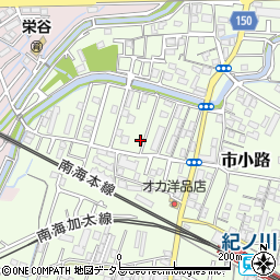 和歌山県和歌山市市小路101周辺の地図