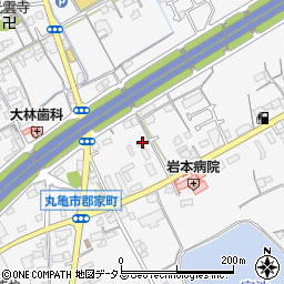 香川県丸亀市郡家町2703周辺の地図