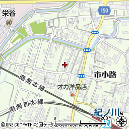 和歌山県和歌山市市小路98-1周辺の地図