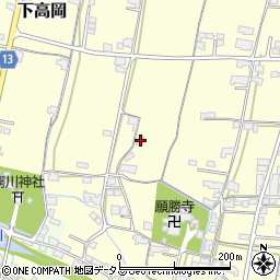香川県木田郡三木町下高岡242周辺の地図