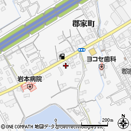 香川県丸亀市郡家町2509-1周辺の地図