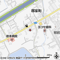 香川県丸亀市郡家町2509周辺の地図