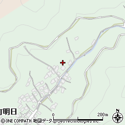 愛媛県今治市大三島町明日694周辺の地図