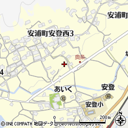 広島県呉市安浦町安登西3丁目6-46周辺の地図
