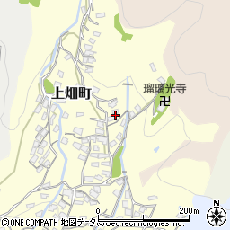 広島県呉市上畑町周辺の地図