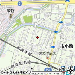 和歌山県和歌山市市小路102-6周辺の地図